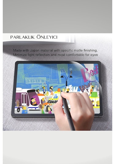 Fuchsia Mate Pad 12x İle Uyumlu Nano Cam Tablet Ekran Koruyucu