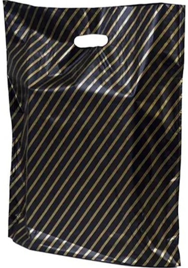 Aksan Plastik Takviyeli Çanta Taşıma Torbası Alışveriş Poşet 50 Adet No4 40x50cm