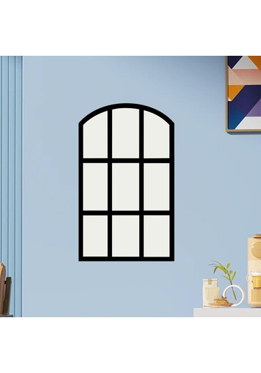 Suntek Kemerli Bölmesi Ayna Taklit Aynası Izgara Duvar Siyah