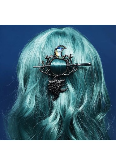 Deus Lıght Gothic Saç Tokası Çin Şpilyeleriyle 271863139 koyu Kahve