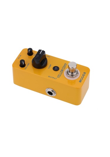 Mooer Elektro Gitar True Bypass İçin Mooer Sarı Comp Mikro Sarı