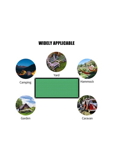 Maiyame 2x4m Yeşil Bahçe Gölgesi Ağı - Uv Koruma, Isı Engelleme, Hava Akışı Sağlar - Balkon, Teras, Havuz İçin Çok Renkli