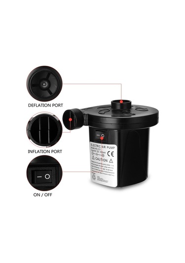 Pazly Pratik Taşınabilir Şarjlı Hava Pompası - Hızlı Şişirme, Yatak Ve Şişme Eşyalar İçin