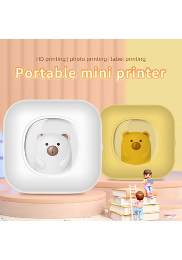 X7 Solunum Işığı Mini Taşınabilir Yazıcı Kablosuz Termal Fotoğraf Cep Yazıcısı, Standart Sürüm - Mavi