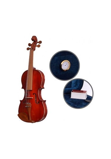 Dominguez Drv44Crg Gül Aksamlı Profesyonel Keman Seti