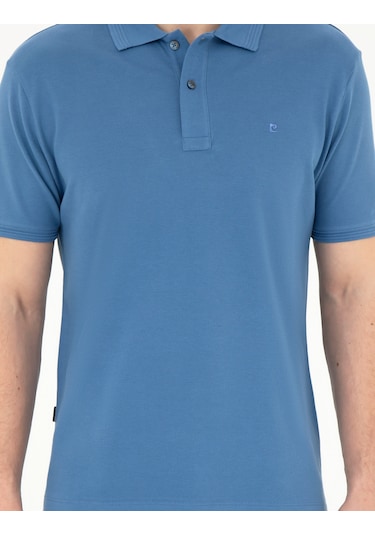 Pierre Cardin Erkek Koyu Mavi Tişört Basic 50280754-vr032