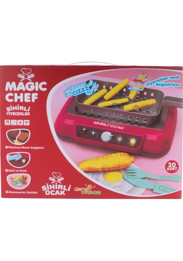 Limon Oyuncak Magic Chef Barbekü Ocak Seti 2a550