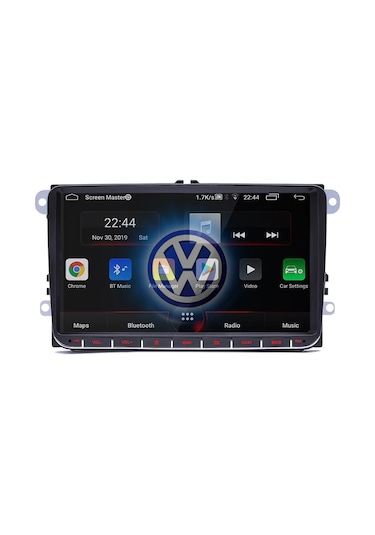 EXVOL 2 GB+32 GB Volkswagen Jetta Android 12 Multimedia Golf Passat Cady