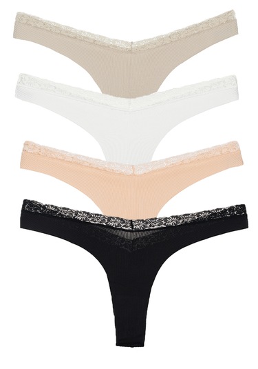 Bel Dantel Brezilyan 4'lü Paket Asorti