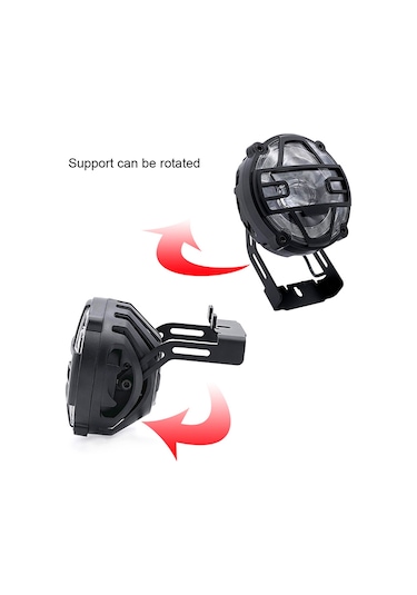 E-bisiklet Farları 36v 48v Elektrikli Bisiklet Korna Işığı Su Geçirmez