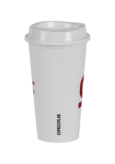 Tekrar Kullanılabilir Beyaz Bardak 450 Ml No:113 Beyaz