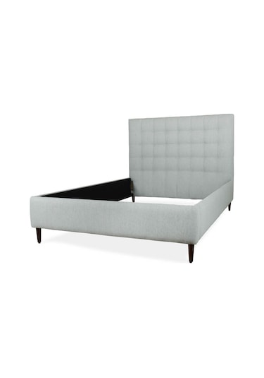 Hanelmobilya Hanel Mobilya Aspen Karyola Krem Keten Kumaş