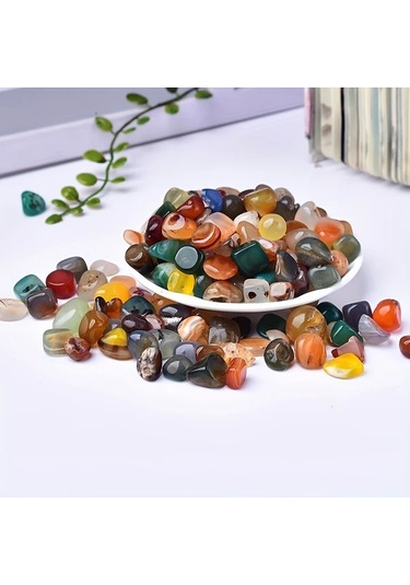 Willowhaven 100g Akuamarin 8-12mm Doğal Kristal Çakıl Takı Ve Dekorasyon