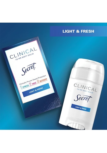 Secret Clinical Strength Light & Fresh Antiperspirant Deodorant 45 G