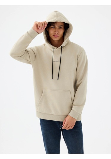 Loft Regular Fit Taş Erkek Sweatshirt Lf2034269 Taş