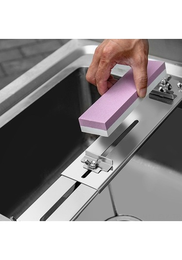 Didadodo Kaymaz Paslanmaz Çelik Taşlama Taşı Tutucu, 90-250mm Uyumlu Yüksek Kaliteli