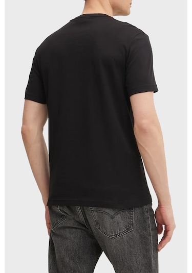 Calvin Klein Erkek T Shirt K10k114149 Beh Siyah Siyah