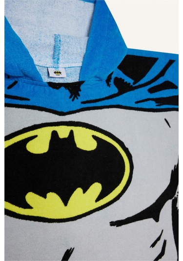 Defacto Erkek Çocuk Batman Pamuklu Panço Havlu Z9578a625smnv100 Lacivert