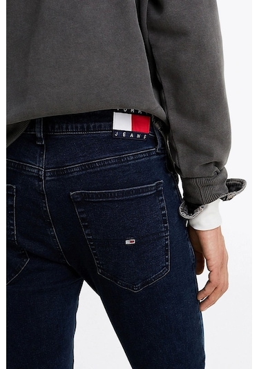 Tommy Hilfiger Erkek Austin Slim Dar Paça Kot Pantolon Denim Tommy Hilfiger Erkek Austin Slim Dar Paça Kot Pantolon Denim