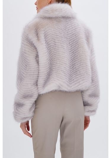 Valmenti Kadın Tekstil Mont 616 5212 Bn Pls Mont Sk24/25 Beyaz Kırcıllı Beyaz