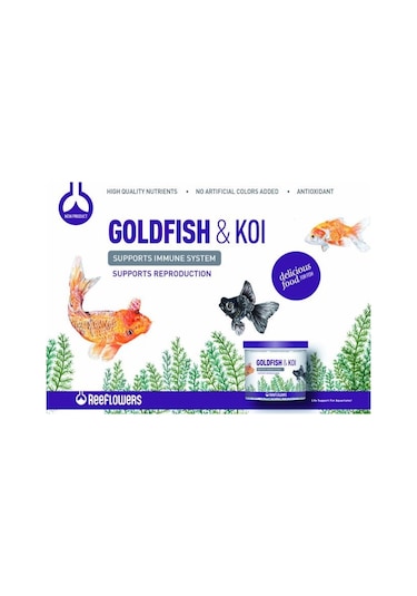 Reeflowers Goldfish&Koi 150 Ml 83 Gr Kutu Balık Yemi
