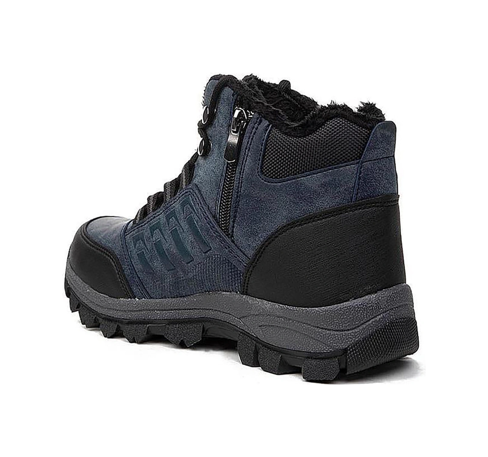 Celira Xsp Lacivert Outdoor Kürklü Erkek Kışlık Bot Ayakkabı Lacivert