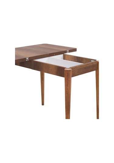 Damla Hilal Mdf Mutfak Masa Sandalye Takımı 60x100cm Ceviz