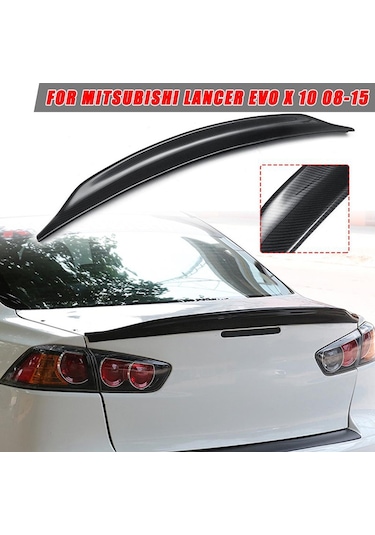 Mitsubishi Lancer Evo 10 Spoiler Plastik