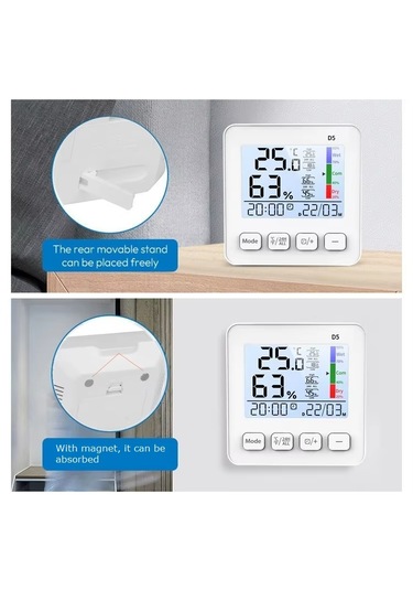 Life Net Medikal Dijital Termometre Isı Ve Nem Ölçer D5