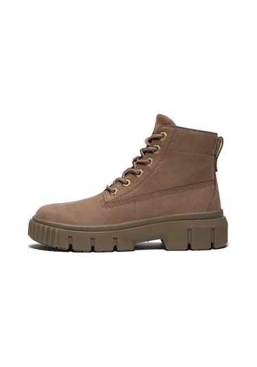 Timberland Greyfield Mıd Lace Up Kahverengi Kadın Outdoor Bot Kahverengi