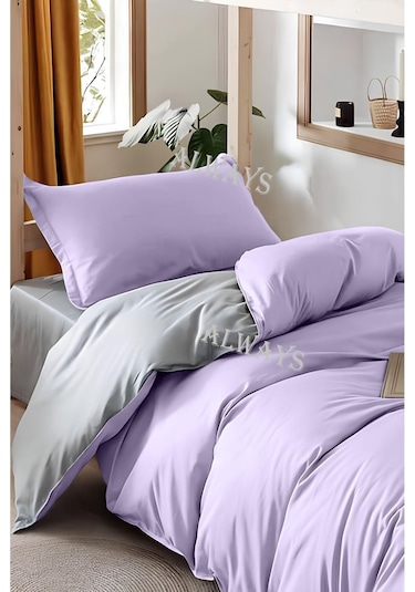 Always Çarşafı Lastikli Çift Taraflı Tek Kişilik Nevresim Takımı Tekyenililagri