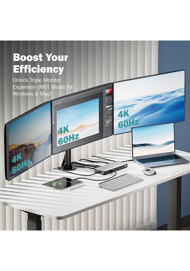 Dıgıtus Usb-c Docking Statio 3.2 Gen 2 13 Port