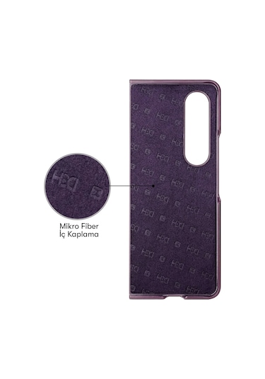 Samsung Galaxy Z Fold 3 Kılıf Hbc-156 Forum Magneticsafe Kapak - Kahverengi