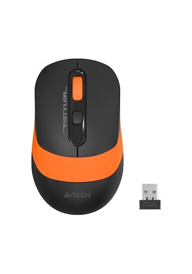 A4 Tech FG10 Kablosuz 2000DPI Turuncu Mouse