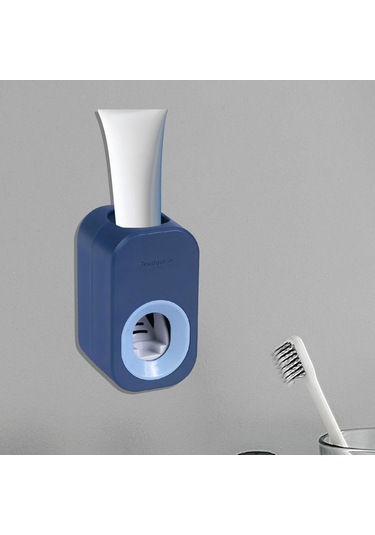 Suntek Magideal Ev Banyo Otel C İçin Otomatik Diş Macunu Dispenseri Mavi