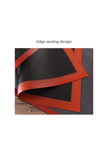 Moveevo Güçlü Fiberglas Tabanlı Silikon Fırın Matı - 16 Yuvarlak Puf/ Kurabiye Kalıbı, Anti Yapışkan, 60x40 Cm Beyaz Dik Köşeli, Profesyonel Pastacılık İçin Diğer