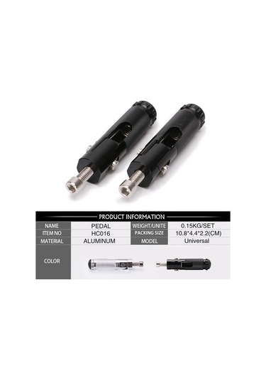 Homyl Cnc Katlanır Motosiklet Rearset Footrests Footpeg Ayak