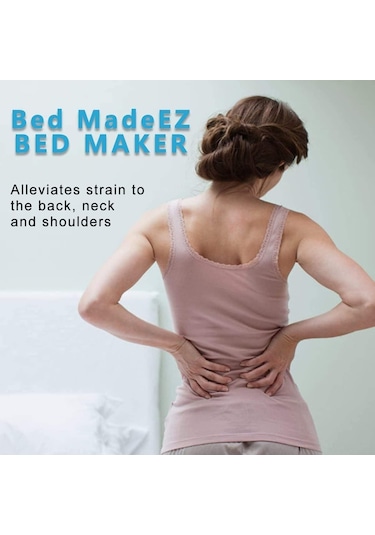 Neevoyu Abss材质 Matras Yükseltme Aracı 2 Adet - 4-5 İnç Yükseltir, Çarpık Ve Kuvvet Gerektirmeyen, Yatak Örtülerini Kolayca Takmak İçin Tasarlanmıştır