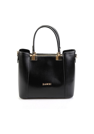 Bambi Siyah Kadın El Çantası C06650265109 Siyah