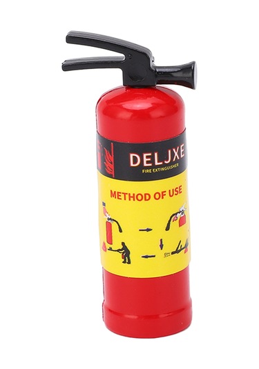 Geekyou Kırmızı Simülasyonlu Rc Araba Aksesuarı - Hafif Plastik Çelik Yangın Söndürücü Figürü Axıal Scx10 Trx4 Wpl Mn Serileri İçin