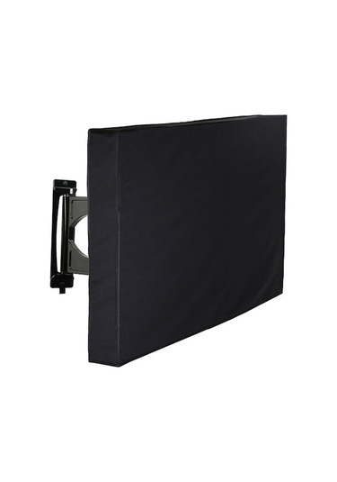 Createtech 36-38 Su Geçirmez Tv Kılıfı - Uzaktan Kumanda Cebi, Hava Koşullarına Dayanıklı