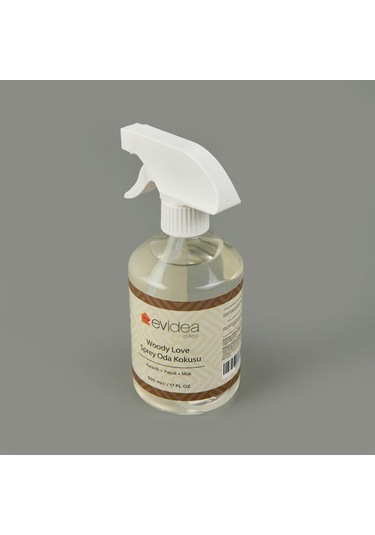Evidea Deco Woody Love Sprey Oda Kokusu - Şeffaf - 500 Ml Sedir Ağacı