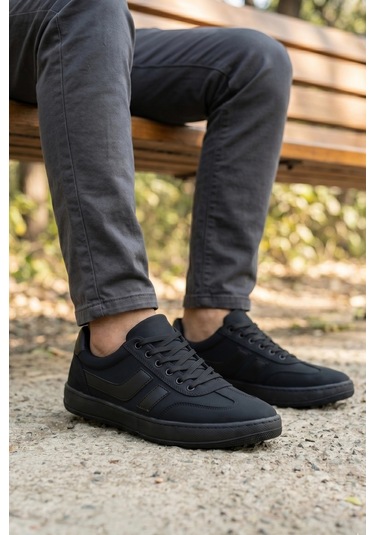 In Step Pacewalk Urban Kömür Erkek Sneaker Siyah
