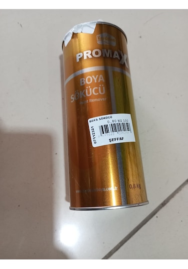 Boya Sökücü Promax Sefaf 800 Gr