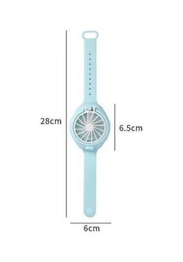 Usb Mini Şarj Izle Fan Nb782z Mavi