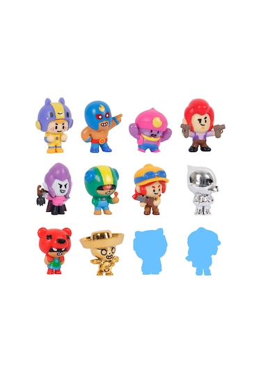 Brawl Stars 12 Li Delüks Figür Set Model-3 Pmı/brw2080