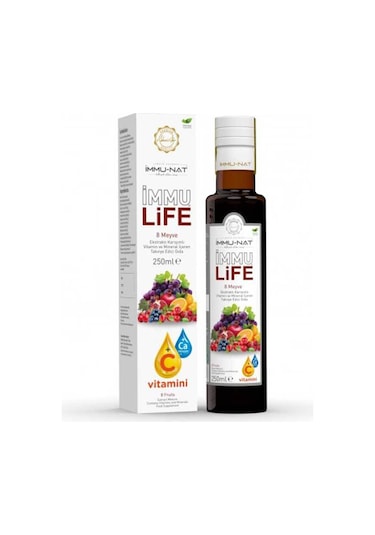 İmmunat İmmu Life İmmulife Meyve Ekstratı 250 ML