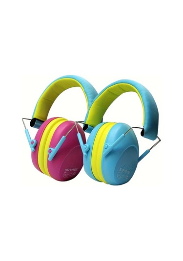 Fochsia Safetree Gençler İçin Gürültü Önleyici Kulaklık Ayarlanabilir Katlanabilir Bateri Ve Spor İçin Mavi Blue