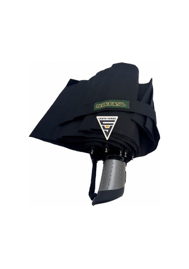 April A-216g A2 Su Geçirmez 10 Telli Tam Otomatik Şemsiye Siyah