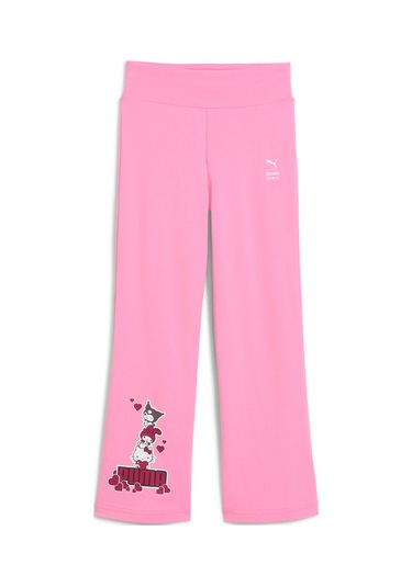 Puma X Hello Kıtty & Frıe Pembe Kız Çocuk Eşofman Altı Pembe